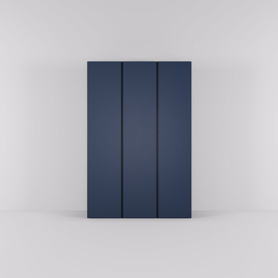 Kledingkast Bora in nachtblauw | 141 cm breed - Matteo studio B.V.