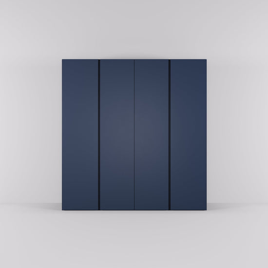 Kledingkast Bora in nachtblauw | 203 cm breed - Matteo studio B.V.