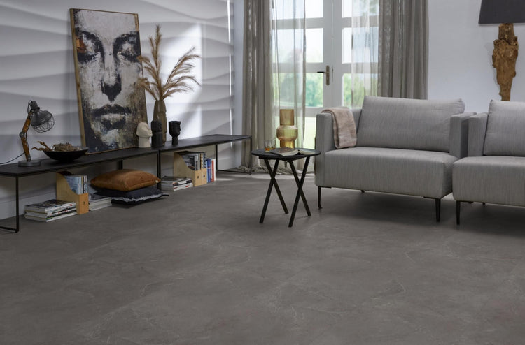 Stanmore klik PVC dark grey - Matteo studio B.V.