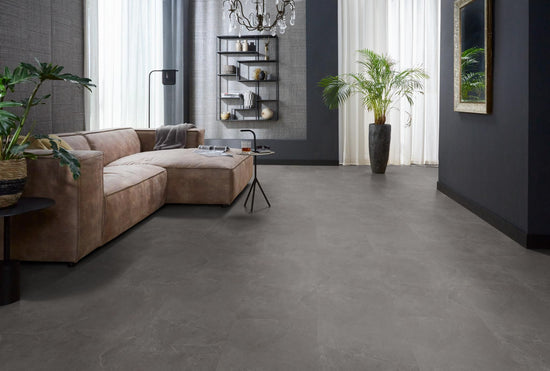 Stanmore klik PVC dark grey - Matteo studio B.V.