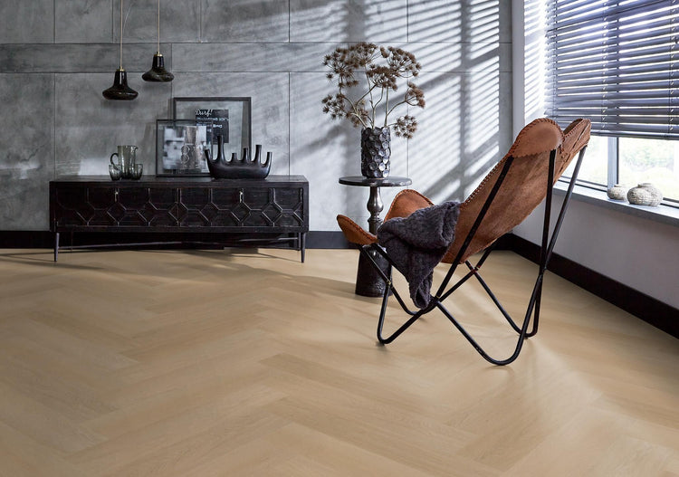 YUP Fulham visgraat klik PVC natural oak - Matteo studio B.V.