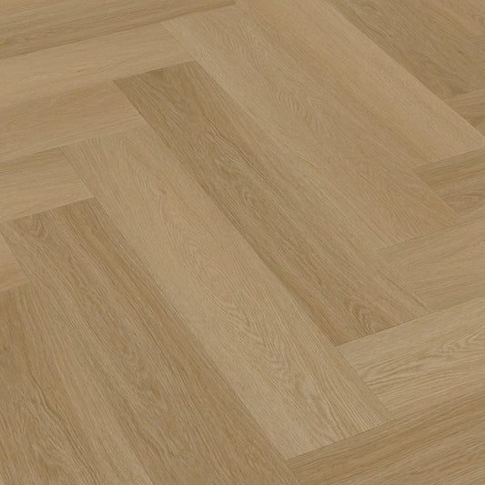 YUP Fulham visgraat plak PVC warm oak - Matteo studio B.V.