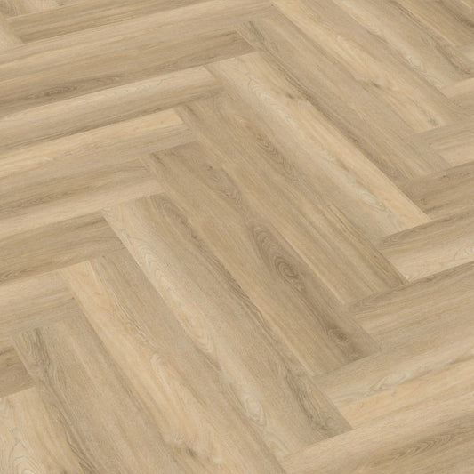 YUP herringbone klik PVC beige - Matteo studio B.V.