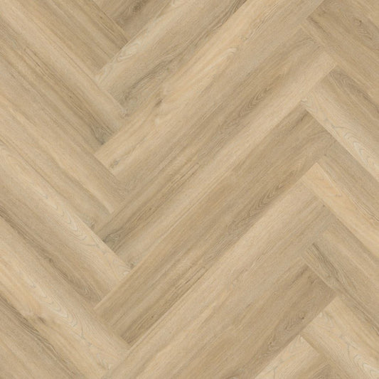 YUP Herringbone plak PVC beige - Matteo studio B.V.