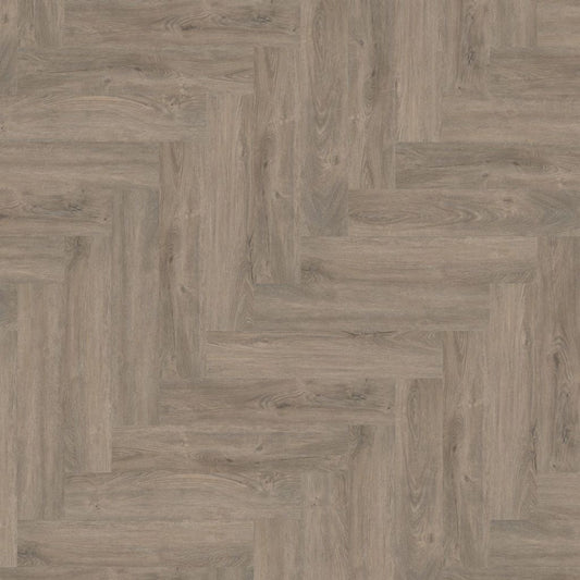 YUP Herringbone plak PVC smoky - Matteo studio B.V.