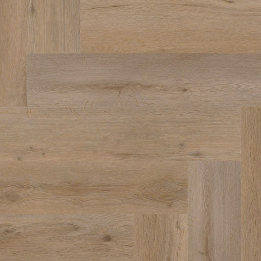 YUP Leyton visgraat plak PVC natural oak - Matteo studio B.V.