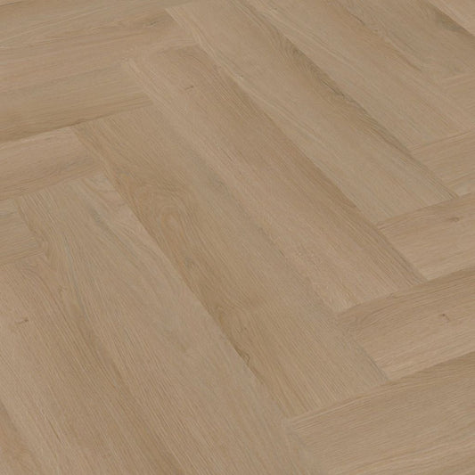 YUP Merton visgraat plak PVC natural oak - Matteo studio B.V.